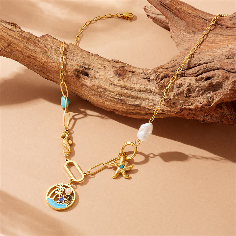 Hawaiian Starfish Necklace