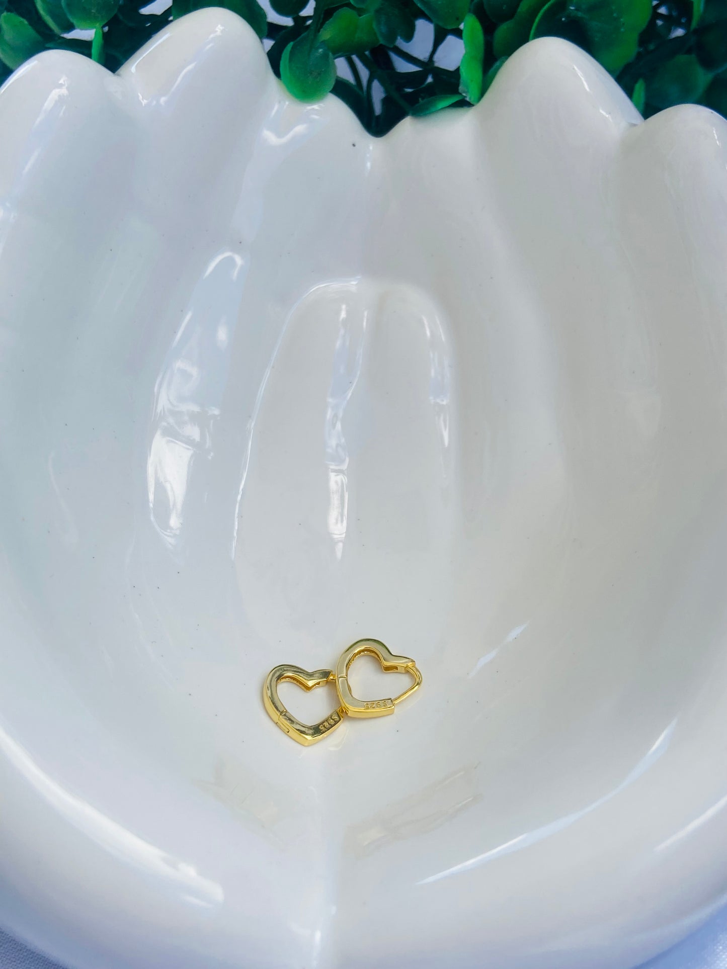 Little Heart Earring Plata 925