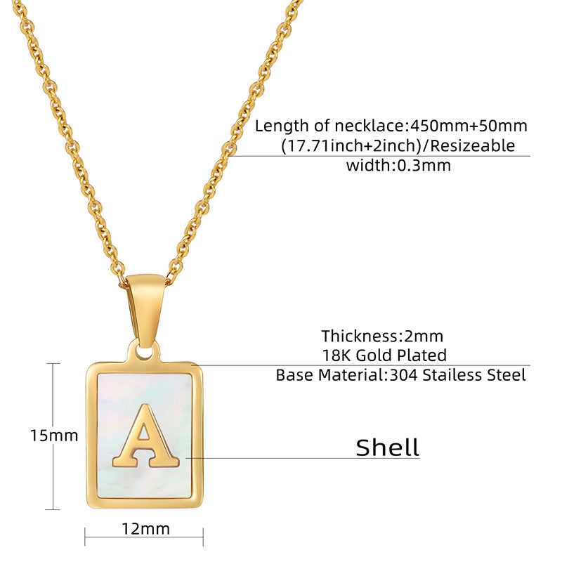 Initial Necklace